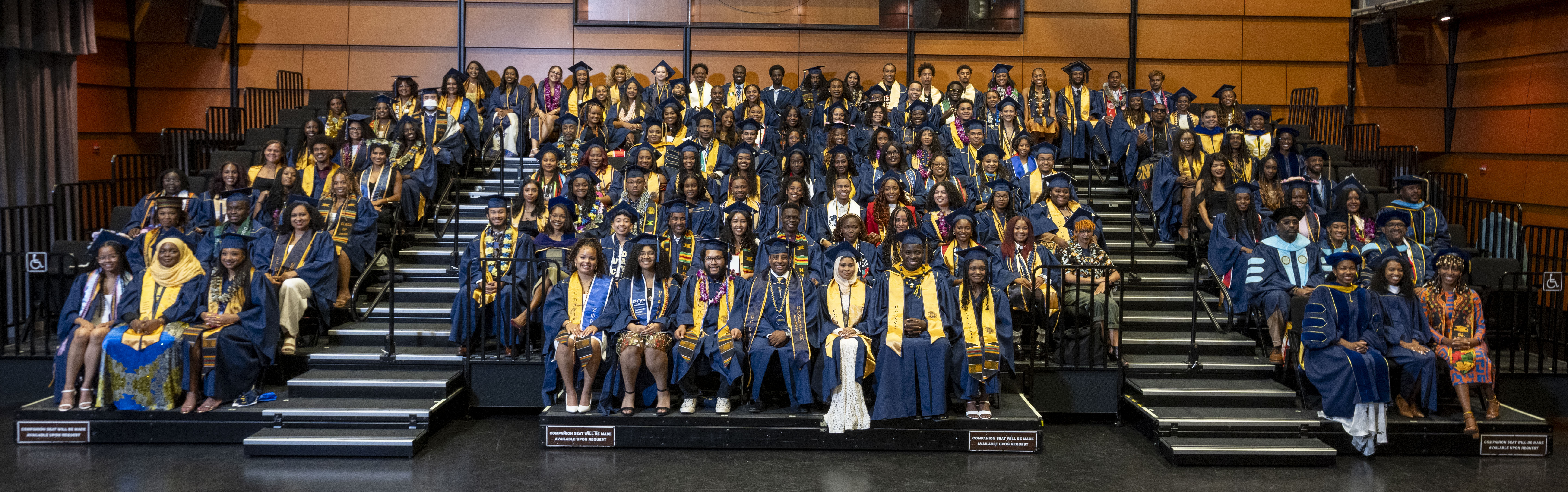 Image shows photograph of the Black Graduation Recognition Ceremony 2025 graduates.