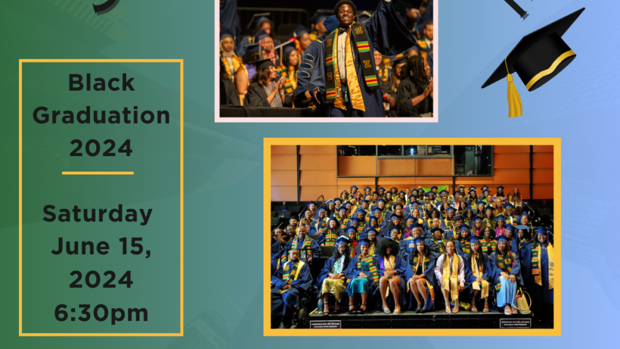 Save the Date for Black Graduation 2024