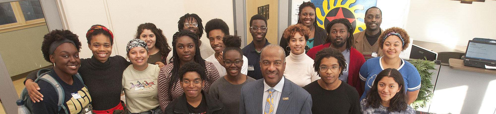 Chancellor May visits CADSS