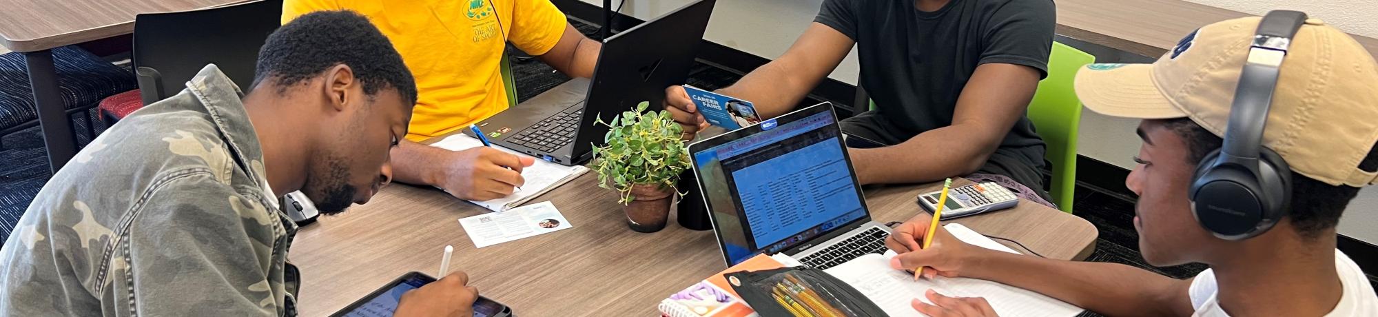 LFA Scholars studying at CADSS
