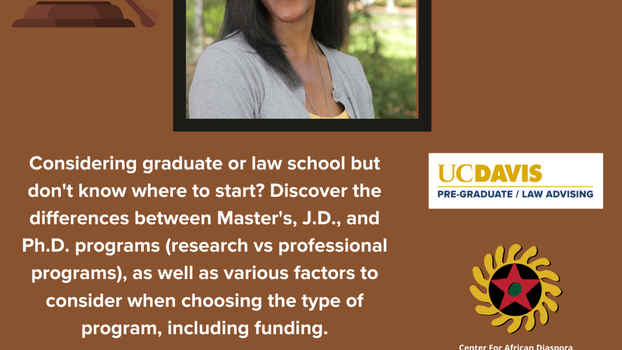 Flyer of Beyond the Bachelor’s: An Overview of Graduate and Law School